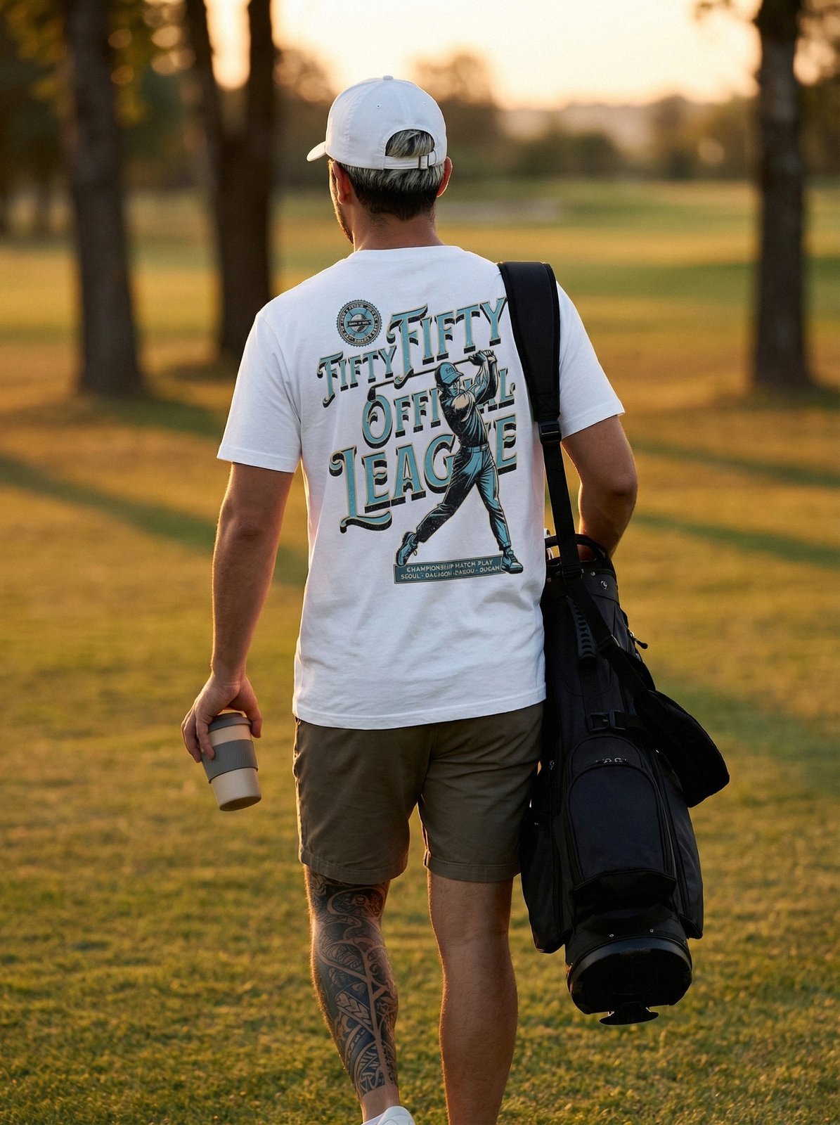 Fifty Fifty league tee lookbook